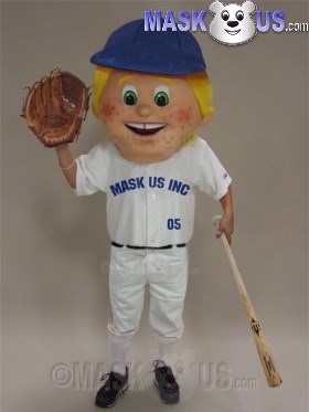 Baseball Kid Mascot Costume 44123