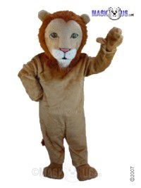 African Lion Mascot Costume T0030