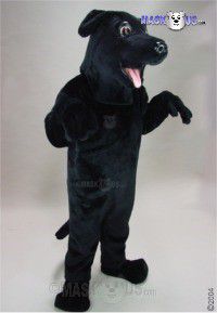 Black Lab Mascot Costume 25129