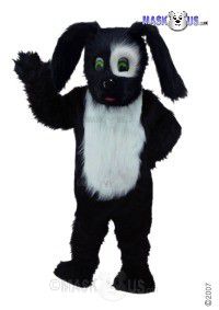 Black Sheepdog Mascot Costume T0088