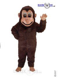 Brown Monkey Mascot Costume T0174
