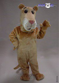 Cartoon Lioness Mascot Costume 43078