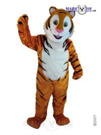 Cartoon Tiger Mascot Costume T0002