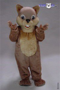 Chipper Mascot Costume 48141