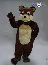 Chocolate Bear Mascot Costume 41421