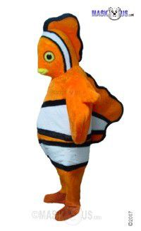 Clown Fish Mascot Costume T0123