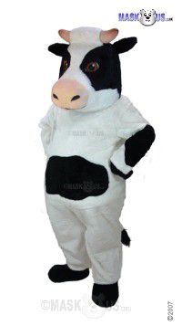 Dairy Cow Mascot Costume T0160
