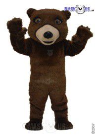 Friendly Grizzly Mascot Costume T0044