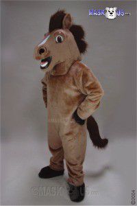 Friendly Horse Mascot Costume 27170
