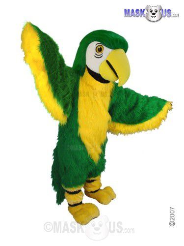 Green Parrot Mascot Costume T0151