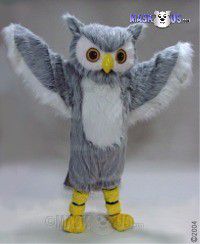 Grey Owl Mascot Costume 42050