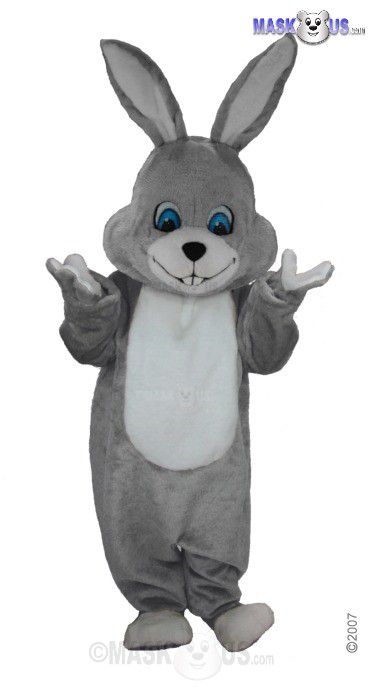 Grey Rabbit Mascot Costume T0231