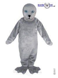 Grey Seal Mascot Costume T0116