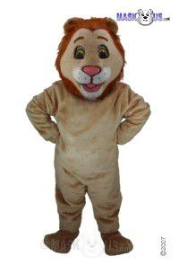 Happy Lion Mascot Costume T0028