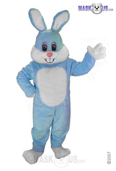 Light Blue Toon Mascot Costume T0244