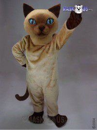 Siamese Cat Mascot Costume 43089