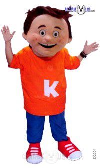 Playground Kid Mascot Costume 44126