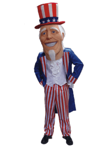 Uncle Sammy Patriotic Mascot Costume 44249