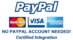 We accept PayPal