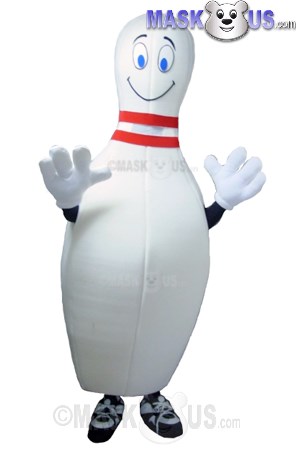 Bowling Pin Mascot Costume 17071