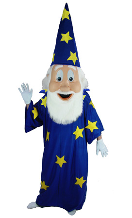 Wizard Mascot Costume 47002