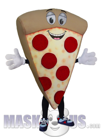 Pepperoni Pizza Mascot Costume 17255