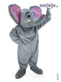 Asian Elephant Mascot Costume T0183