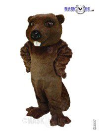 Beaver Mascot Costume T0097