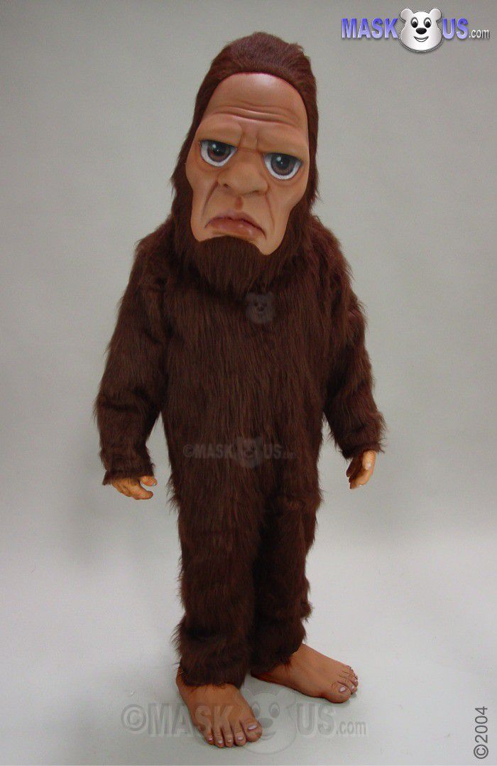 Ged Inde guld Bigfoot, Deluxe Adult Size Bigfoot Mascot Costume / Sasquatch Deluxe Adult  Size Mascot Costume - 47106 - MaskUS.com