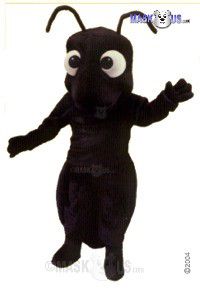 Black Ant Mascot Costume T0307