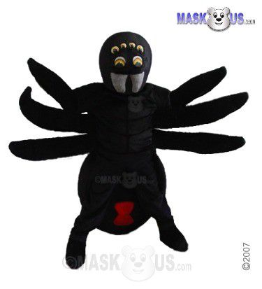 Black Widow Mascot Costume T0195