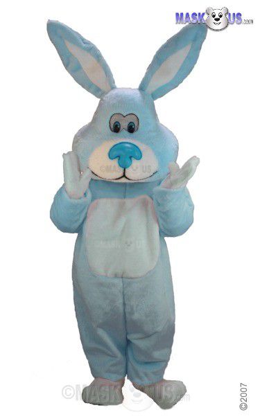 Blue Cottontail Mascot Costume T0257