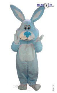 Blue Cottontail Mascot Costume T0257