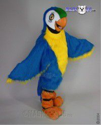 Blue Macaw Mascot Costume 42088