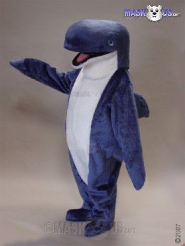 Blue Whale Mascot Costume 47321