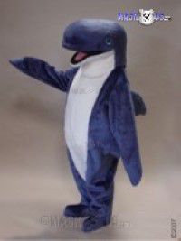 Blue Whale Mascot Costume 47321