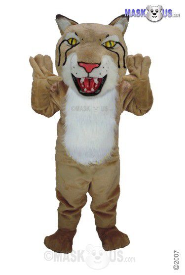 Bobcat Mascot Costume T0015