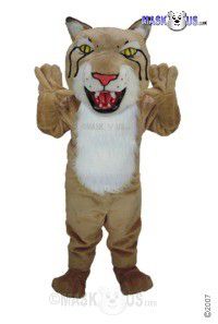 Bobcat Mascot Costume T0015