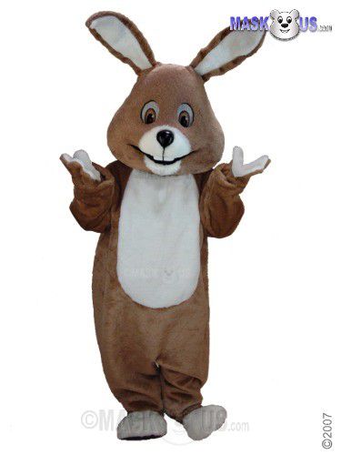Brown Bunny Mascot Costume T0224