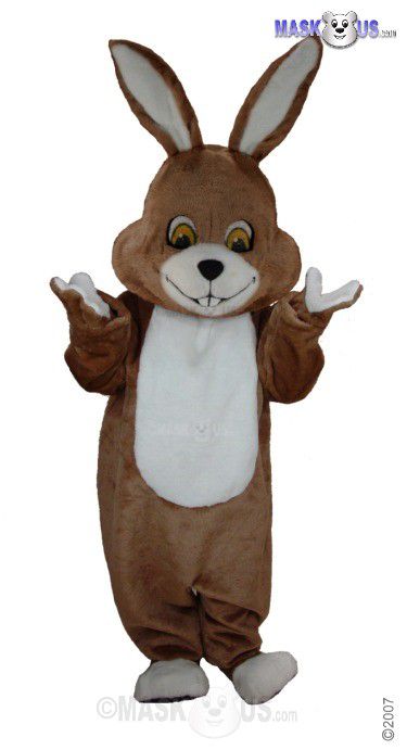 Brown Rabbit Mascot Costume T0229