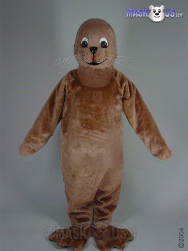 Brown Seal Mascot Costume 47323
