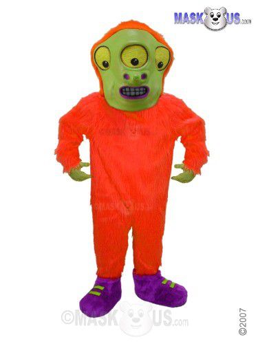 Toon Alien Mascot Costume T0277