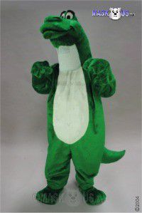 Cartoon Dino Mascot Costume 46695
