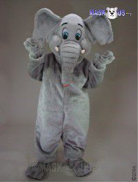 Cartoon Elephant Mascot Costume 41295