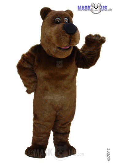 Cartoon Grizzly Mascot Costume T0041