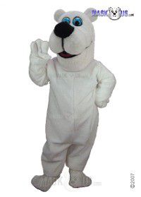 Toon Polar Bear Mascot Costume T0061