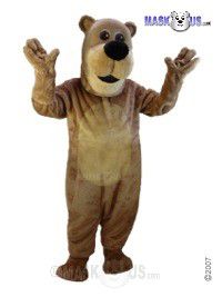 Cartoon Teddy Mascot Costume T0055