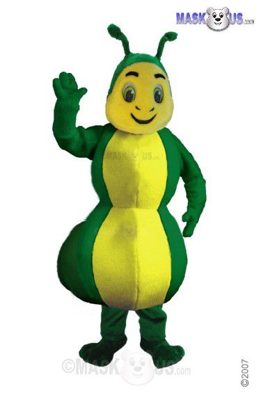 Caterpillar Mascot Costume T0197