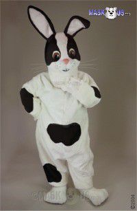 Checkered Rabbit Mascot Costume 45011