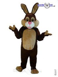 Chocolate Rabbit Mascot Costume T0222